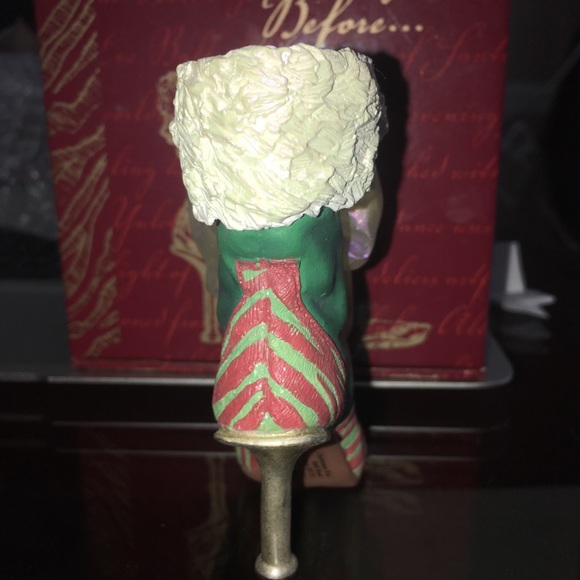 Just the right shoe by raine Christmas Eve ball boot item 25220 NWB - Picture 6 of 13